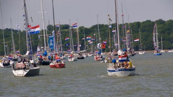 Nederlanders terug op de Medway