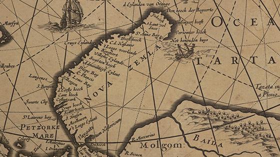 Unieke wereldkaart van Joan Blaeu