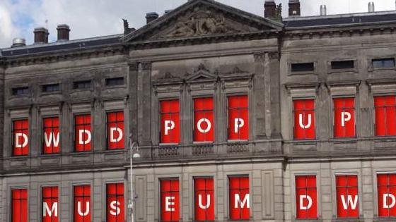 Scheepvaartmuseum in DWDD pop up museum 2.0