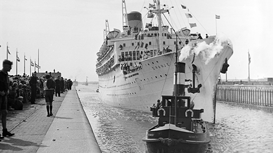 ms Oranje het schip