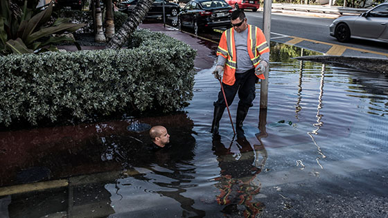 hoe hoog komt het water straks?
