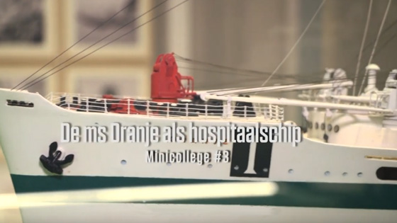 minicollege 3: ms Oranje als hospitaalschip