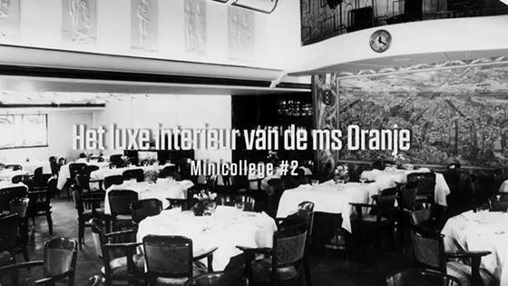 minicollege 2: het luxe interieur van ms Oranje