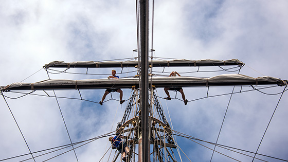 speciale evenementen op het schip