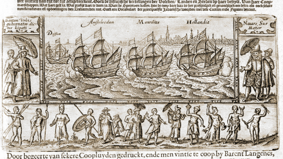 de eerste schipvaart