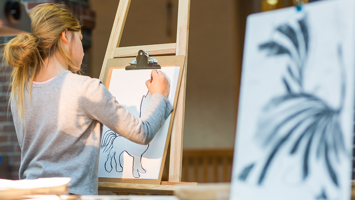 maak een 3D-schilderij