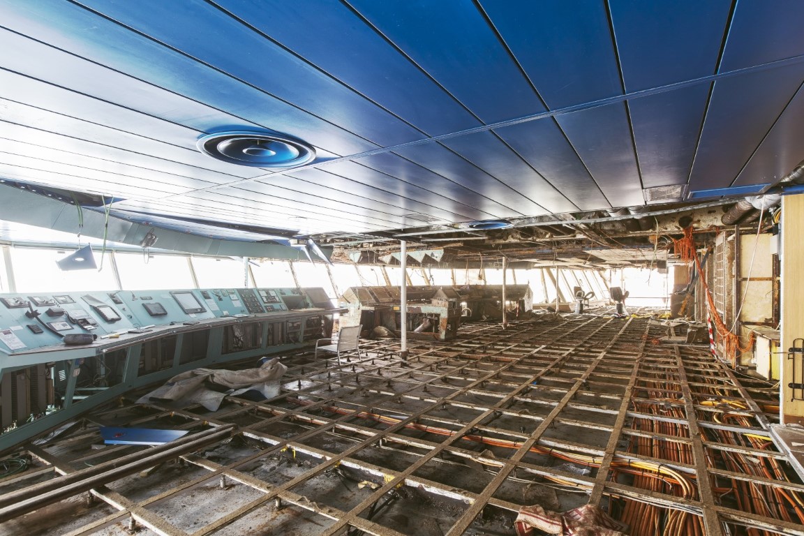 De brug van de Costa Concordia, Jonathan Danko Kielkowski