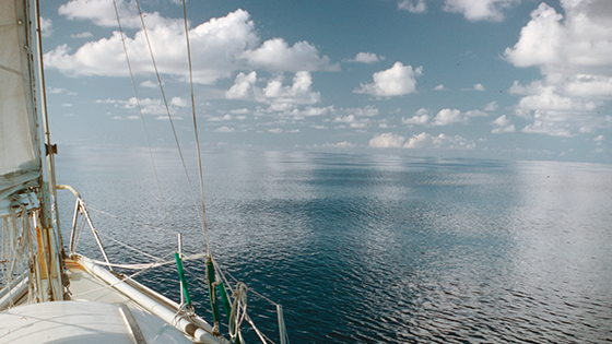 Solo op zee