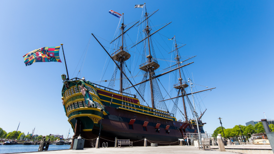 Vernieuwing presentatie replica VOC-schip 'Amsterdam'