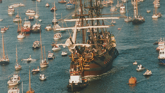 SAIL en de Amsterdam