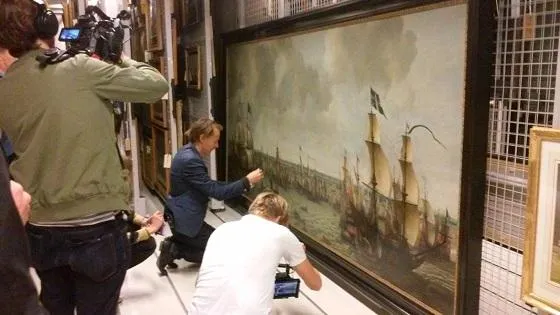 Daan als een tornado in ons depot