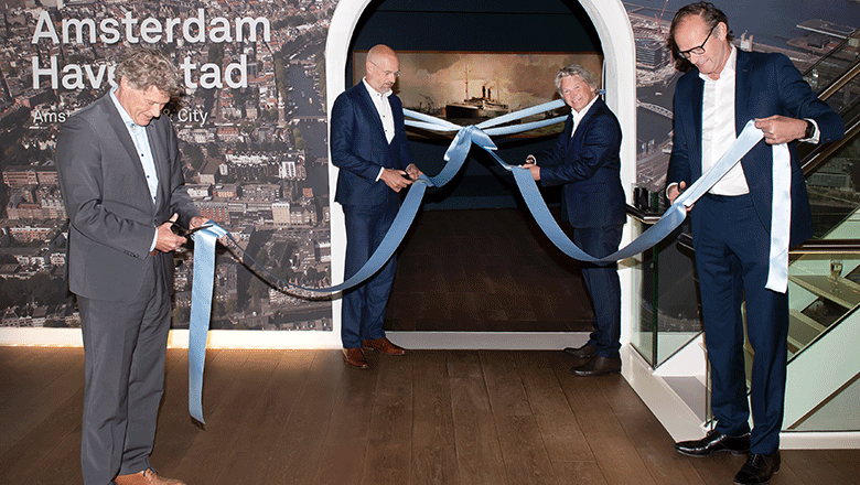 opening tentoonstelling Amsterdam havenstad