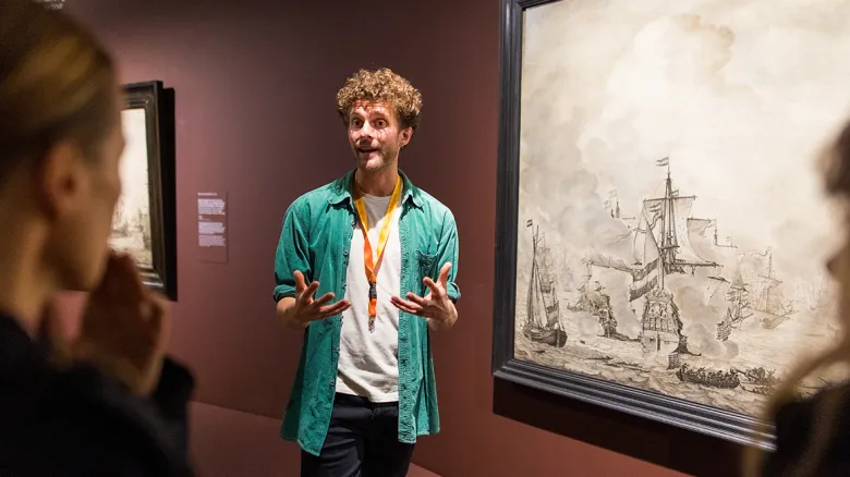 Verhaal op zaal Willem van de Velde & Zoon 