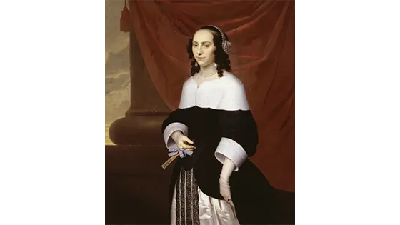 portret van Constantia Bloemaert