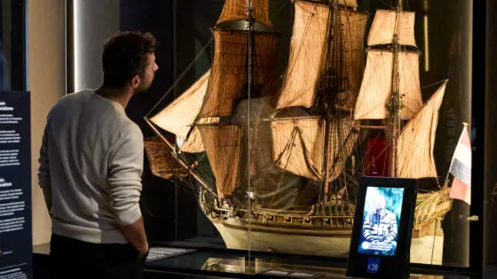 Schaduwen op de Atlantische Oceaan