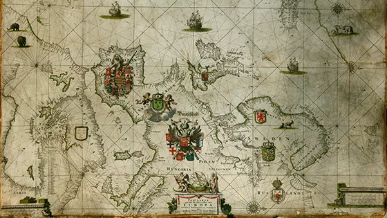 De zee in kaart
