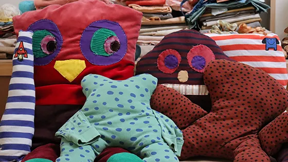 Maak je eigen knuffel-zeewezen (4+)